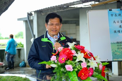 烏日區第三公墓遷葬綠美化視察