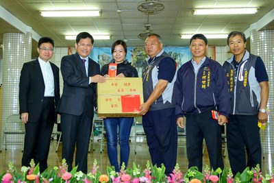大里杙福興宮冬令救濟活動