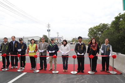 烏日區學田二號橋改建工程通車典禮