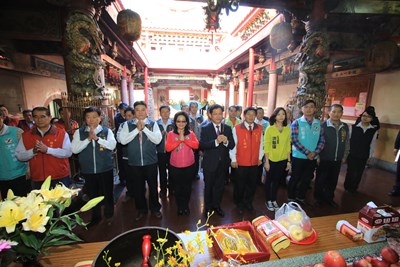 106年市長新春發紅包-后里鎮安宮