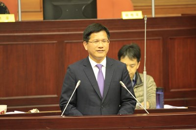 台中市青年事務審議會1屆第2次會議:開議及市長施政報告