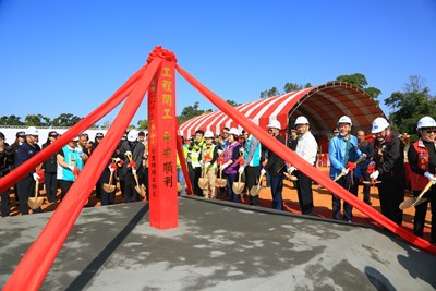 消防局第四大隊清泉分隊新建工程動土典禮