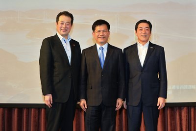日本愛媛縣知事自行車宣傳隊台灣推廣晚宴