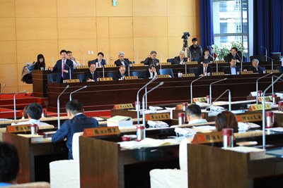 台中市議會第2屆第7次臨時會專案報告