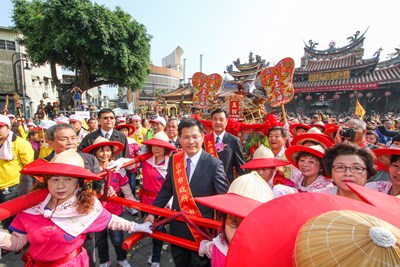 樂成宮旱溪媽祖遶境大屯十八庄起駕儀式