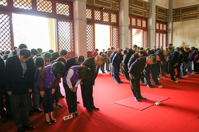 台中市各界106年遙祭黃陵春祭國殤典禮