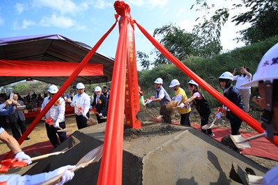 潭子區第七公墓更新興建納骨塔工程動土典禮