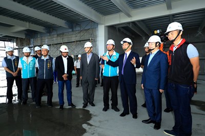 海洋生態館新建工程上梁典禮