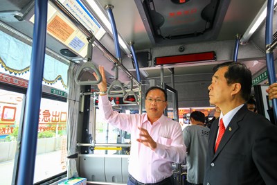 台中國際機場快線公車A2(台中國際機場-台中車站)及A3(台中國際機場-逢甲夜市)通車典禮