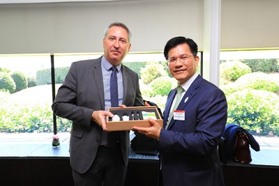 林市長參訪法國空中巴士總部  推動中台灣航太產業國際合作交流