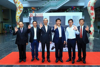 新新聞30週年攝影巡迴展台中起跑 林市長盼台灣民主持續茁壯發展