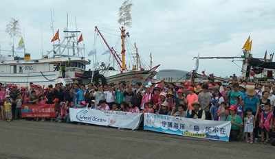 中市府梧棲港淨港活動300多人總動員 清出海洋及陸岸750公斤垃圾