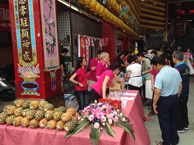 霧峰萊園社區農產品行銷推廣活動 農業局副局長邀請市民支持在地好滋味