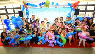 清水托嬰中心開幕 打造海底探險世界