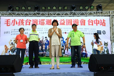 毛小孩巡迴公益園遊會登場 林副市長:落實絕育零撲殺