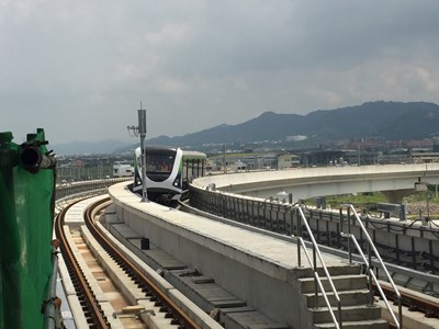 中捷電聯車首次主線測試成功 捷運工程邁向新里程碑