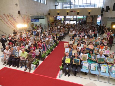 台中市當代藝術家聯展開幕 284位藝術家參展創紀錄