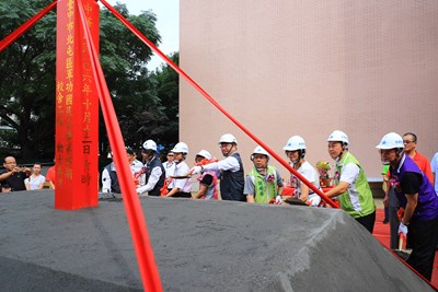 北屯區軍功國小新校舍動土＋廍子重劃區將新設校 中市教育能量再提升