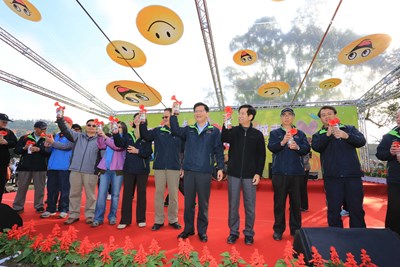 市府員工親子健行活動 林市長:紓解工作壓力,散發正向能量