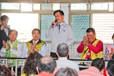 林市長宣布補助建國市場3、4樓住戶 每戶40萬元拆遷安置費