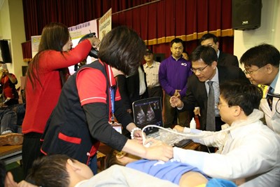 全國首創學童心臟彩色超音波篩檢 林市長盼讓孩子健康長大