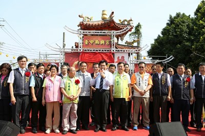 百年宮廟風華系列南興宮登場 林市長:傳統文化與國際結合,行銷臺灣無形資產