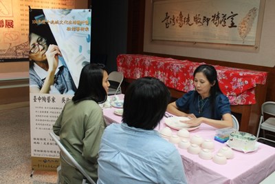 2015雙十流域文化生活圈 陶藝家吳淑櫻台灣傳統版印特藏室駐館