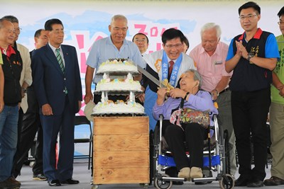 「白冷圳之父」磯田謙雄之女參加白冷圳文化節 林市長:申請列入台灣世界遺產潛力點