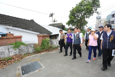 解決神岡大豐路捨直取彎陳年問題 市府以保存古蹟方式拓寬 並將營造筱雲山莊週邊環境成觀光景點
