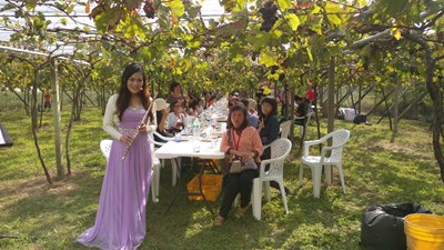 外埔永豐一日紅酒微醺之旅 遊客稱讚是都市餐館享受不到的美味