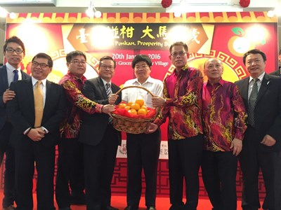 推廣台中農產 農業局率團赴大馬行銷椪柑