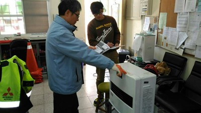 市府補助平等國小購置暖氣 上課不再冷到發抖