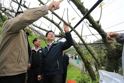林市長籲農民加入農保 市府持續運用農發基金協助災後復耕