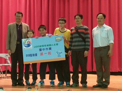 WBR世界夯機器人中市賽成績出爐 4月角逐全國賽