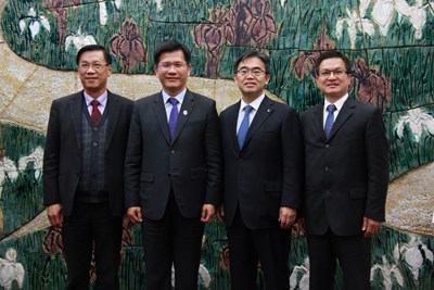 拜會愛知縣 林市長：兩地同屬國之中心 盼進一步締結姊妹市