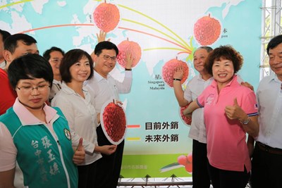 台中荔枝名揚海外 星馬美外銷100噸今封櫃啟運
