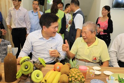 豐原長青元氣學堂開幕 林市長:讓長輩笑嘻嘻、有元氣