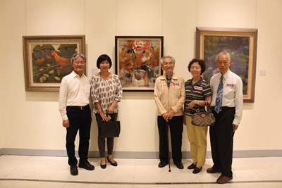老中青三代交織藝術饗宴 台中當代藝術家聯展開幕