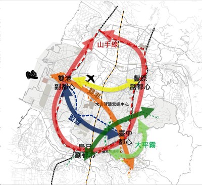 台中8大旅運需求廊帶出爐 5條符合現行規劃 3條將做可行性評估