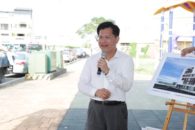 視察大里甲興社福綜合大樓用地 林市長：將提供地方更即時的社福服務