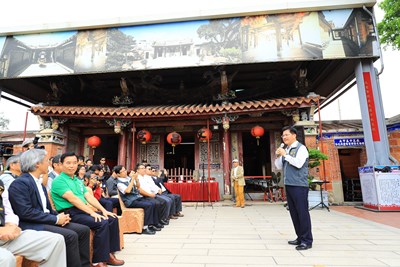 大甲文昌祠修復開工 林市長：依「修舊如舊」原則讓古蹟風華再現