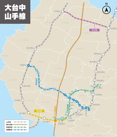 納前瞻基礎建設 政院力挺山手線、中捷路網