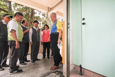 完善學習環境 市府補助經費改善崇光國小老舊廁所