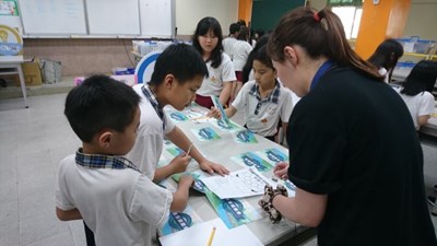 水保教育從小扎根 中市設計闖關遊戲巡迴校園