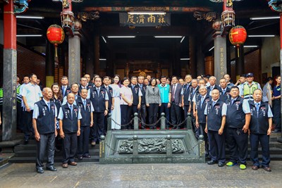 蔡總統東區樂成宮贈匾 盼中央與地方緊密合作共創榮景