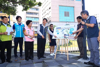 視察柳川污染整治及環境改善工程第二期