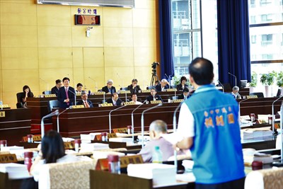 台中市議會第2屆第5次定期會：市政總質詢