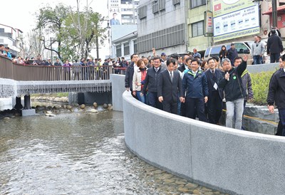 「綠川水環境改善計畫」及綠川啟用典禮