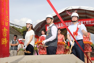 神岡區新庄里新建跨越軟埤仔溪橋工程開工典禮