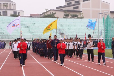 臺中市中等學校運動會開幕